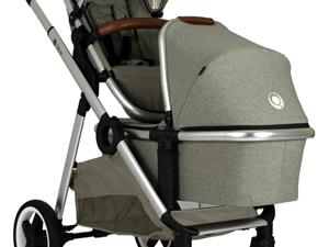 qtus DuetPro Kinderwagen NEW Green 2 in1